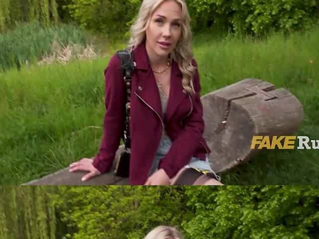 BEAUTIFUL Finnish Tourist Tempted With Money By A Perv