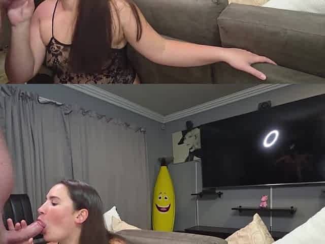 OBESE SLUT in fishnet underware gets her vagina overspread in CUM