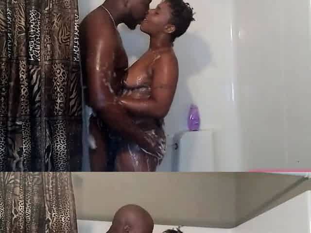 Big Black Cock Massage for Mature Amateur