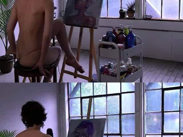 Quiet Creative ASMR - Painting A Woman In the Nude