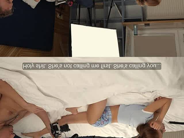 If My Wife Is Late, Why Not": I Stuck Cock in Wife's Stepsister's Pussy - Behind the Scenes