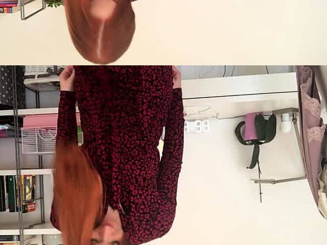 Pretty redhead webcam masturbation show