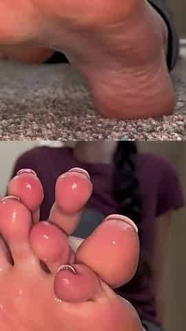 Ivys Oily Feet POV
