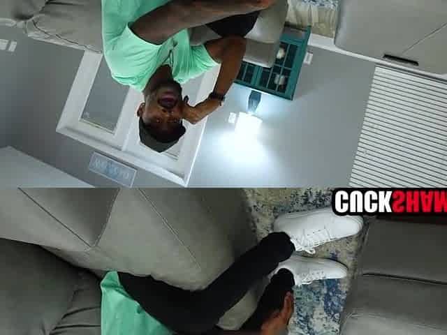 Cuck Watches Wife Squirting on Large Ebony Penis