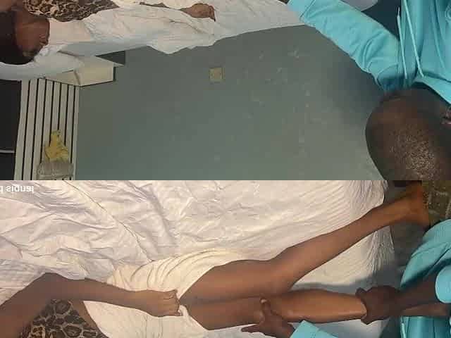 concupiscent cheating wife bangs her husbands abode staff /abode hunk