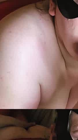 German BBW Xmaskedmomwifex Gets with a and Is Squirted in the Face