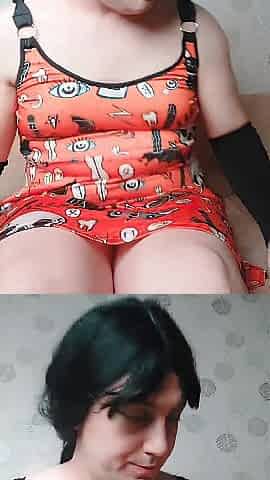 Halloween Cute Clothed Beautiful Femboy