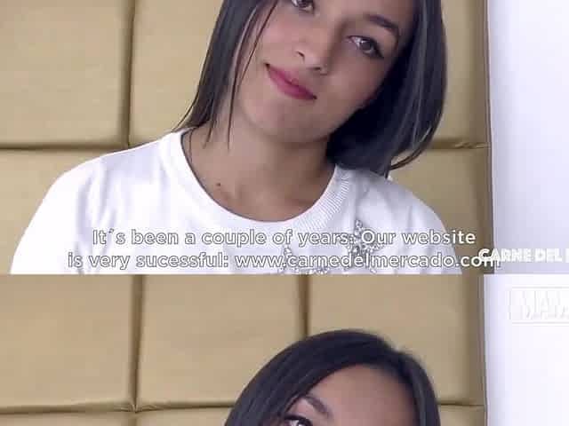 Carnedelmercado - Colombian Brunette hair Lorena Castro is Pleased to Get Drilled Hard