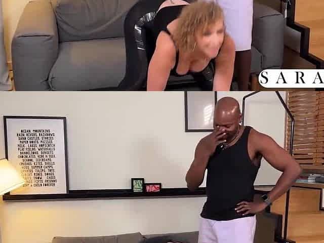 Sara Jay Gets Sperm Inside Her Throat! That babe Milks Shadow's BBC!