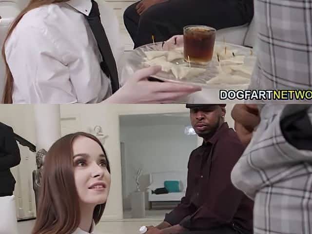 Does Anal Gangbang With Big Black Cocks With Hazel Moore And Jon Jon