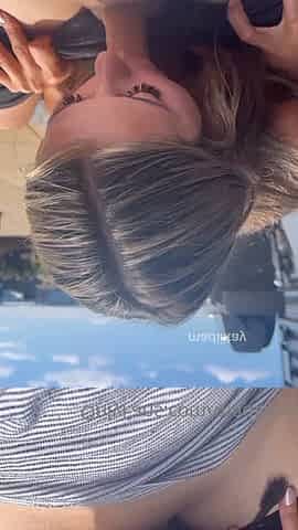 OnlyFans madiiitay 08 08 I sucked his dick on the roof sunshine and bjs my two fav things