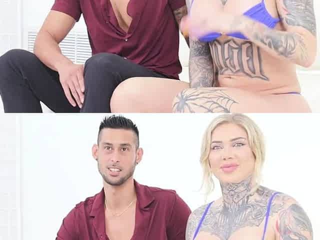 Blonde Bombshell Christina Savoy's Intense Rimjob and