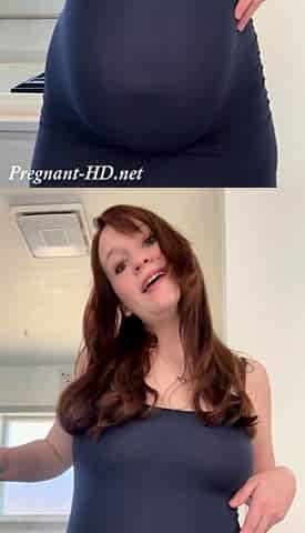 pregnant skin-tight dress dirty talk play - katastrophic