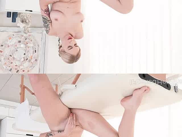 Pretty Tisha didn't expect a massage session to turn into an erotic fuck