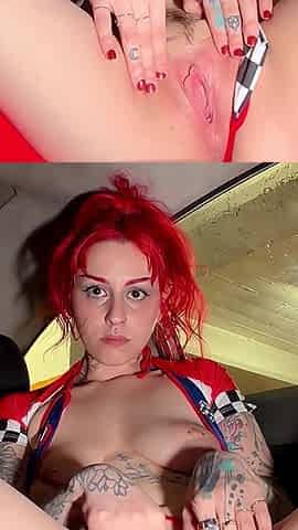 Cumming in My Car