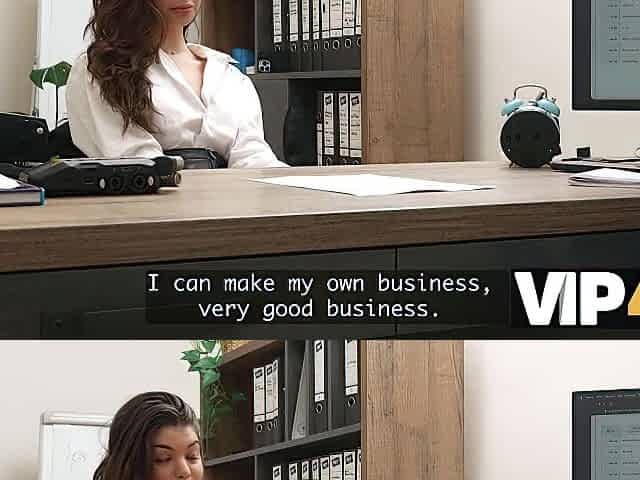VIP4K. 18yo Beauty gets Screwed in the Office