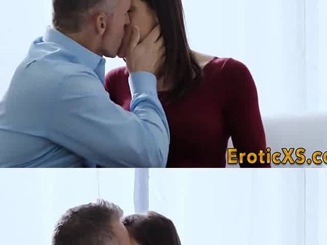 Aroused Babe Sucking And Riding