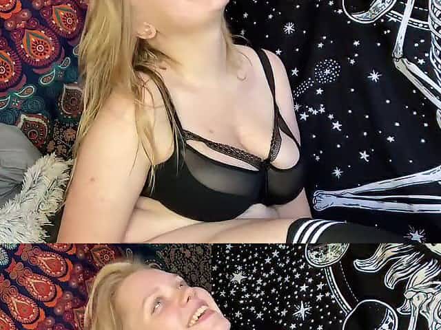 Fat teen in geilen over knees