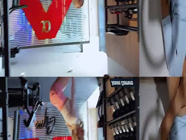 Slender Golden-haired Opens Her Little Butt for Large Raw Schlong -React