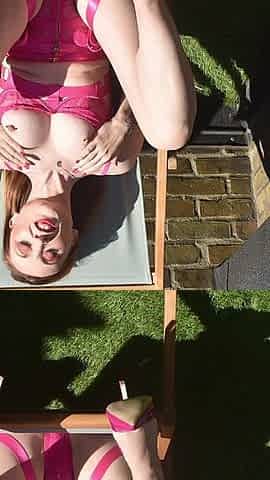Lily Kink Pink Lingerie Photoshoot