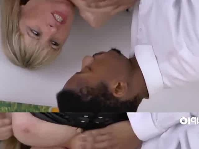 Busty British Model Alisha Rydes Loves Black Stud