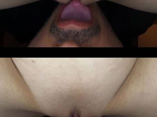 Twat Licking, oral-sex-job, twat food close up