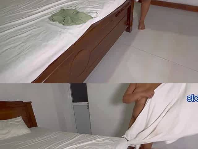 I Shared Bed with My Step Mom While We Are in Hotel Room