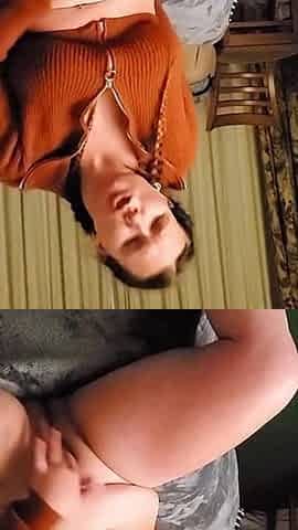 I Fucked My Self for My 64F Lesbian Soccer Coach in Her Sweater & Gave Her the Video
