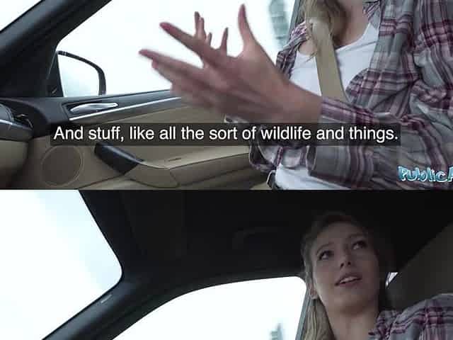 PUBLIC AGENT - Swedish Hitchhiker is a Astounding BANG