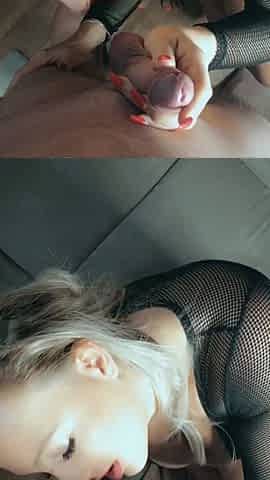 Big assed busty tit fuck and blowjob