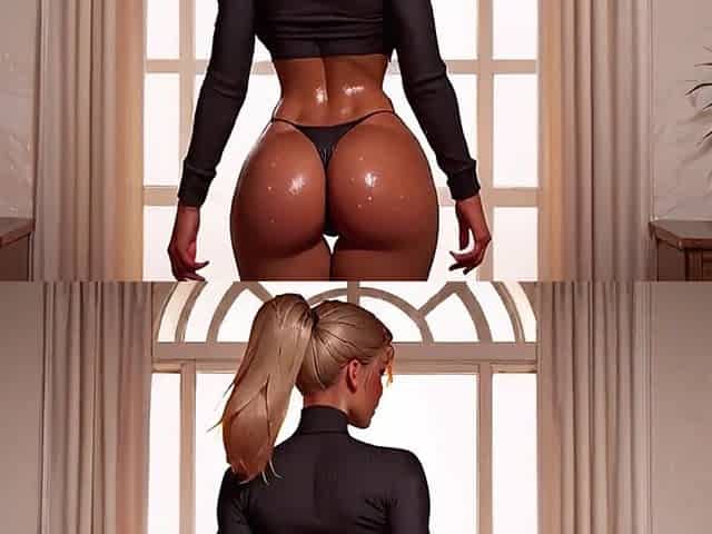 Perfect Ass Bouncing and Teasing! Pussy View