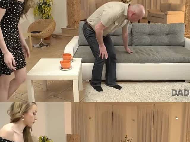 DADDY4K. Naive Jessi gives her tender tight sissy to old gentleman