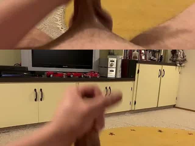 Cumming after edging