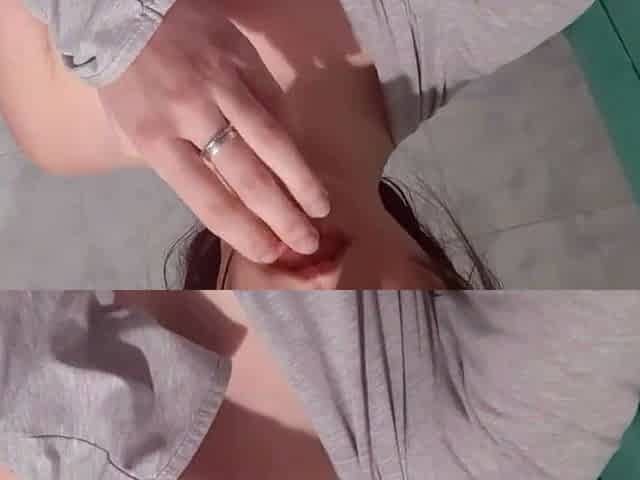 Hot Teen's Solo Orgasm in the Bathtub