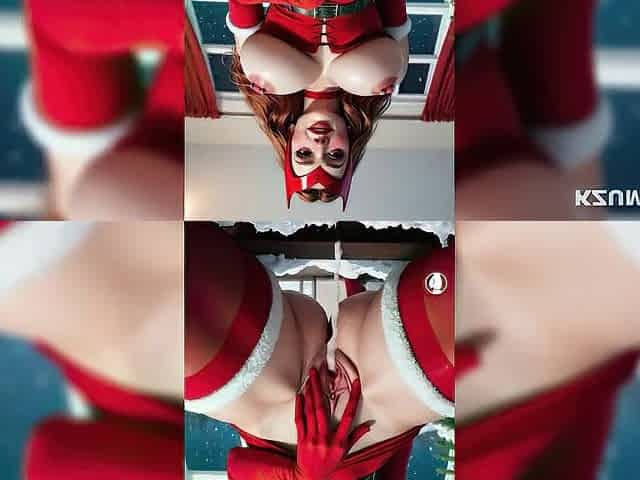 Scarlet Witch hot and horny, beautiful and round ass (Ai Porn Generated)