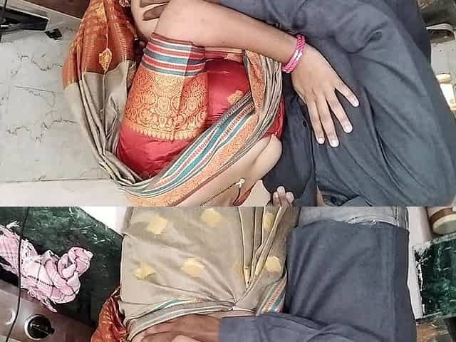 Village Bhabhi First Time Sex with Devar in Kitchen, Desi Girl Xxxx Tight Pussy Sex