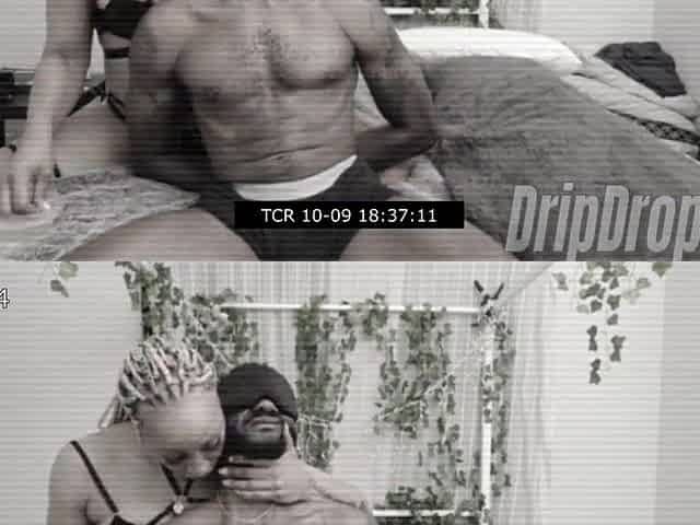 DRIPDROP Kendra Allure is an Black Bitch goddess That Licking His teats Whilst Jerking Him Off!!