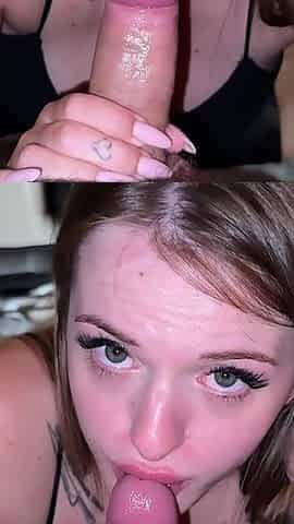 Deep Blowjob From My Stepsister