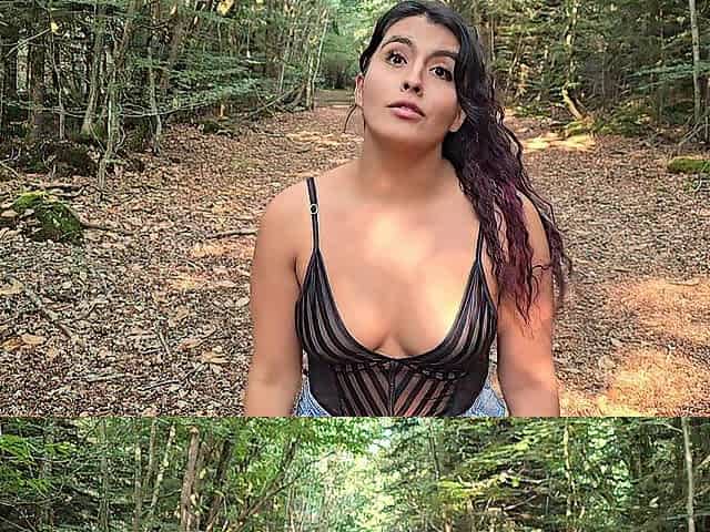 A stranger in the forest bangs me in his camper!!