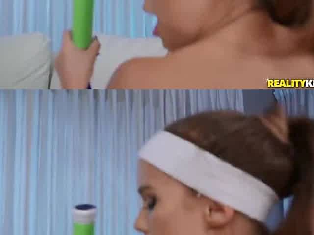 Megan Rain In Tennis Titties