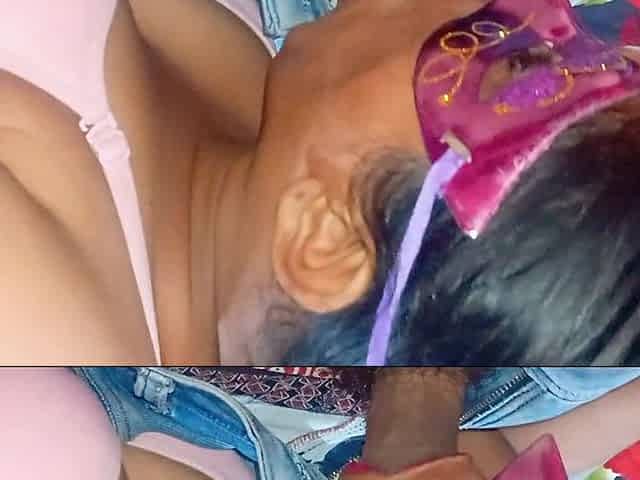 Cum in Mouth Indian Housewife Blowjob