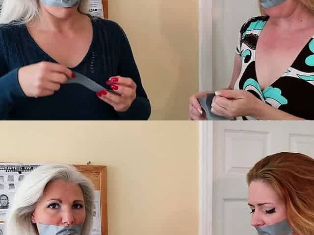 Redhead and Blonde Lesbian 69 and Cum