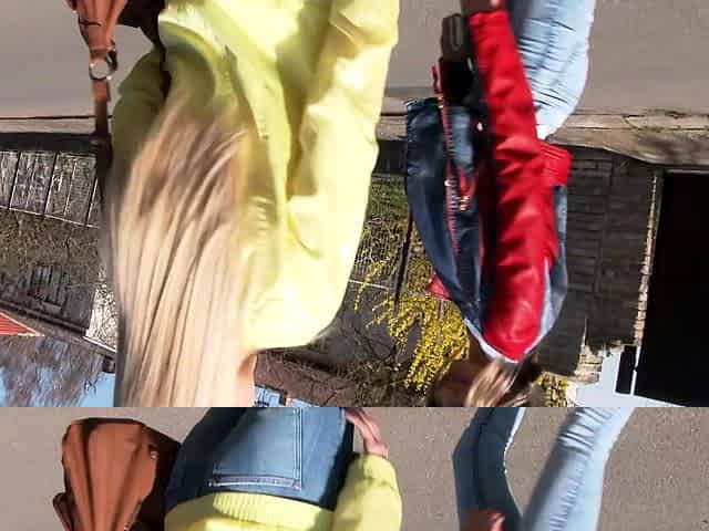 Thin blonde teen bella anne nylon fetish sexual
