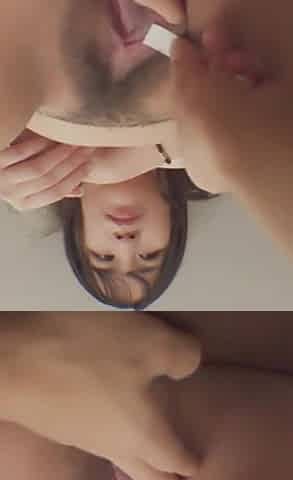 Pussy Tape Play, Nonstop Orgasms Again and Again. Intense Blowjob, Ending with a Face Finish! 1st