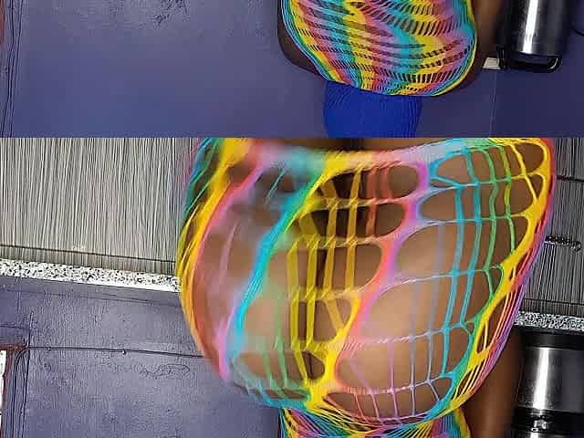 Step brother banged his step sis when that babe was cooking in the kitchen