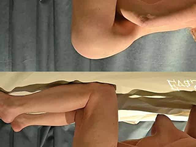 Doggy style screw and farting pussy with cum