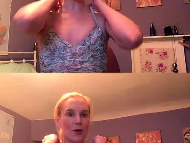 Close up Of Teen Masturbating