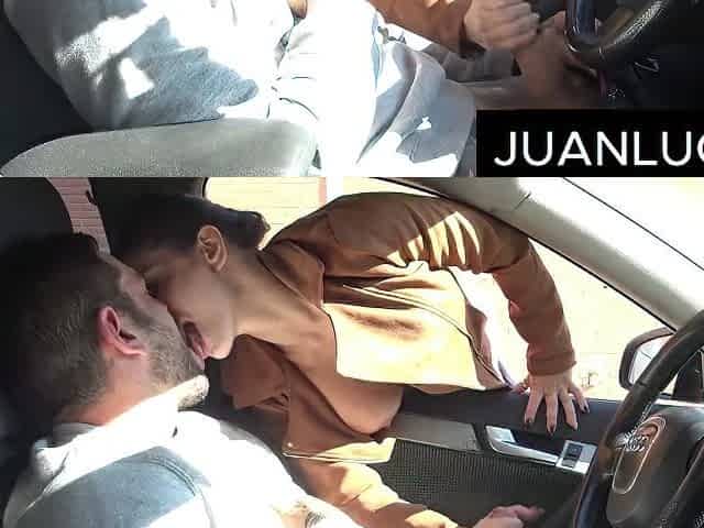 Italian Milf Blowjob In Car