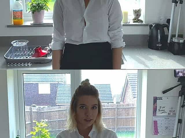Sexy amateur blonde blowjob amp cumshot HD