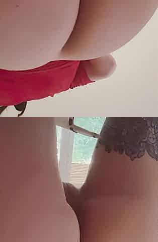 Home alone, touching myself - Check my free OF